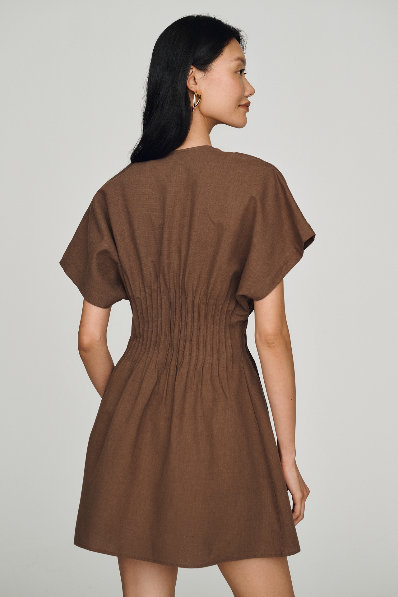 Exquise Tobie Pleated Mini Dress