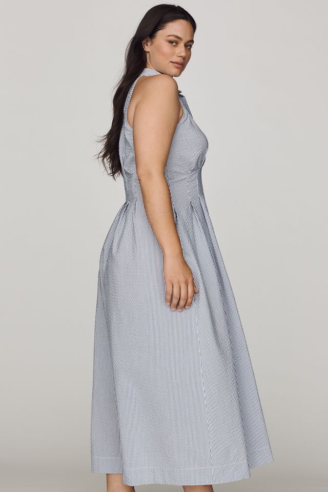 Tobie Sleeveless Shirtdress by Exquise #6