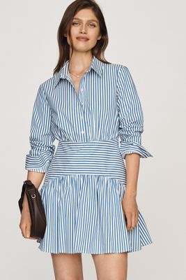 Tobie Mini Shirtdress by Exquise