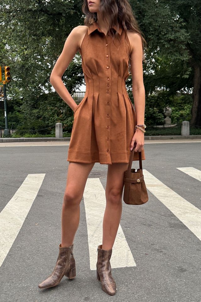 Exquise Tobie Pintuck Mini Dress #5