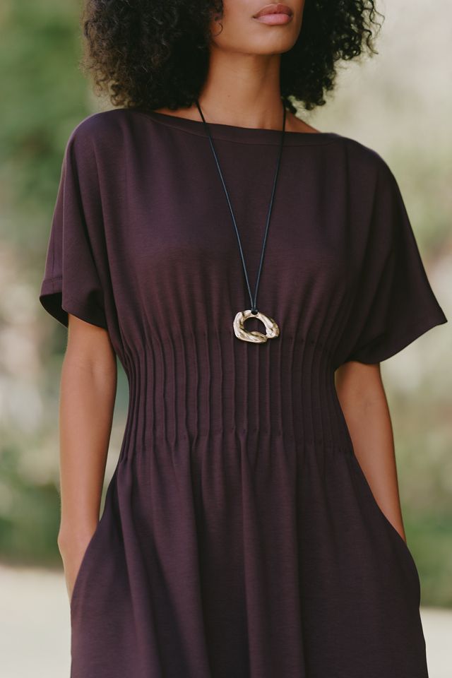 Exquise Tobie Boat Neck Shirtdress #2