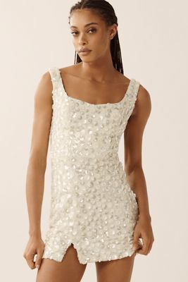 Dress The Population Moxie Sleeveless Fitted Mini Dress