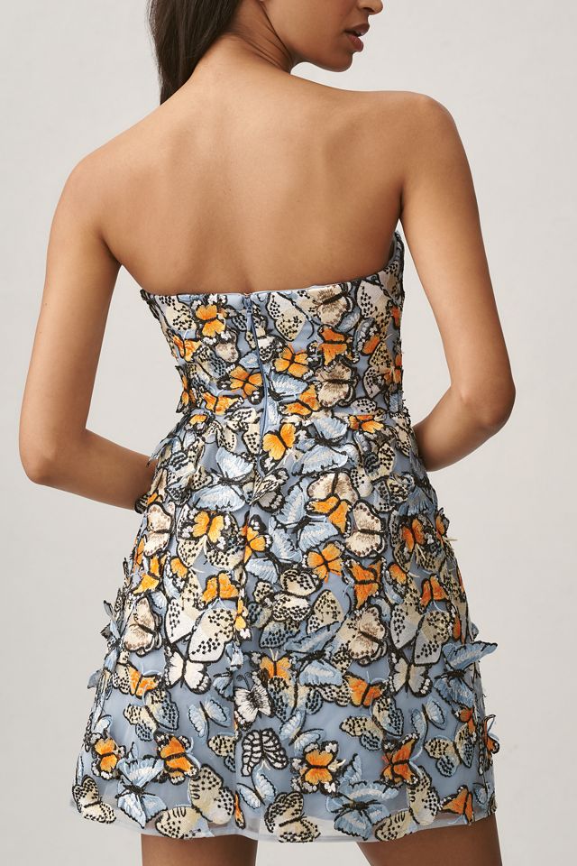 Dress The Population Marilyn Strapless Mini Dress