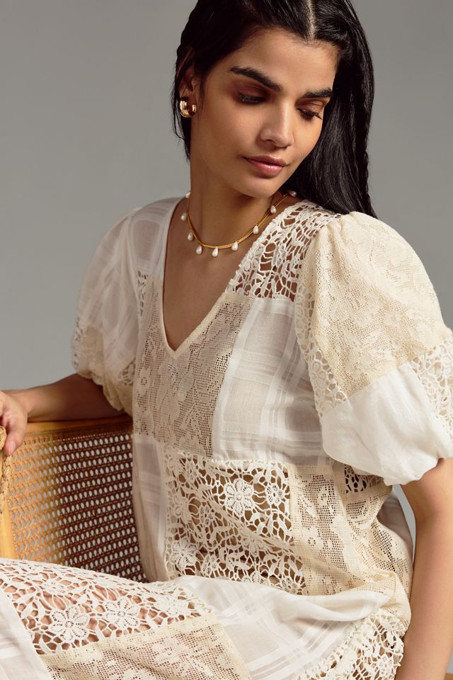 The Odells Tiered Lace Dress #3