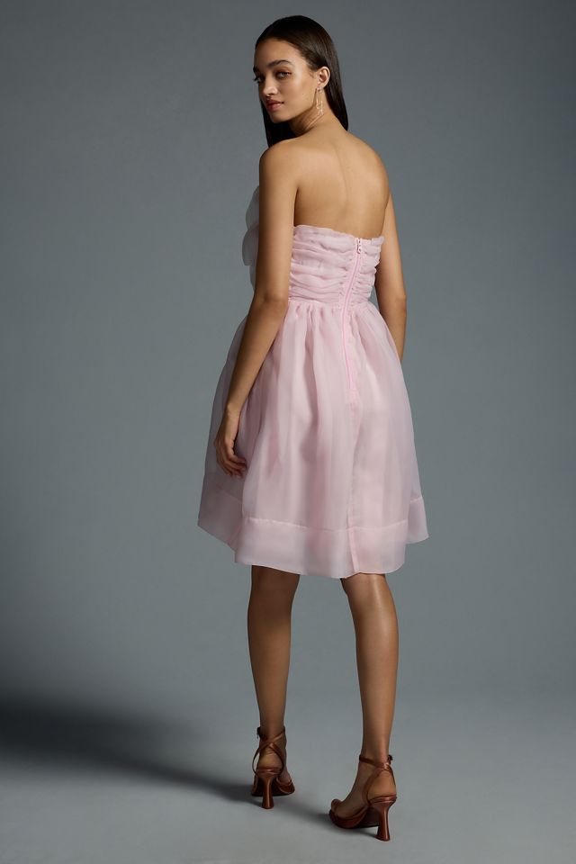 Cynthia Rowley Organza Flower Dress | Anthropologie
