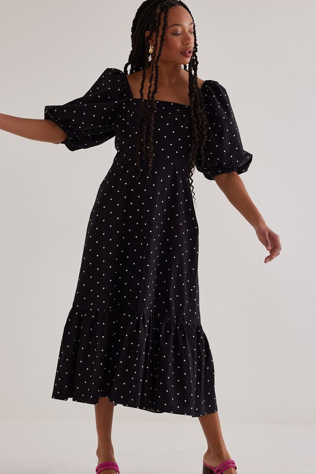 ワンピース ALGONQUINS ADDICTION archive JSK dress Queens of Archive Sophia Dice Midi Dress | Anthropologie UK