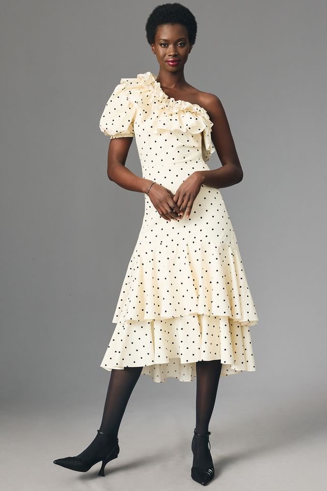 Queens of Archive Ruffled Midi Dress #1