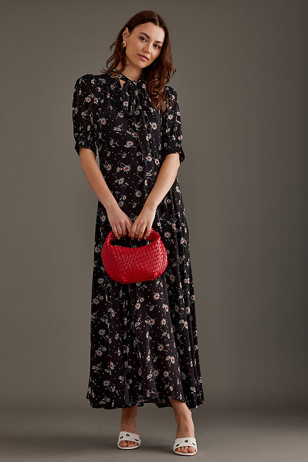 Queens of Archive Rhiannon Puff-Sleeve Maxi Dress