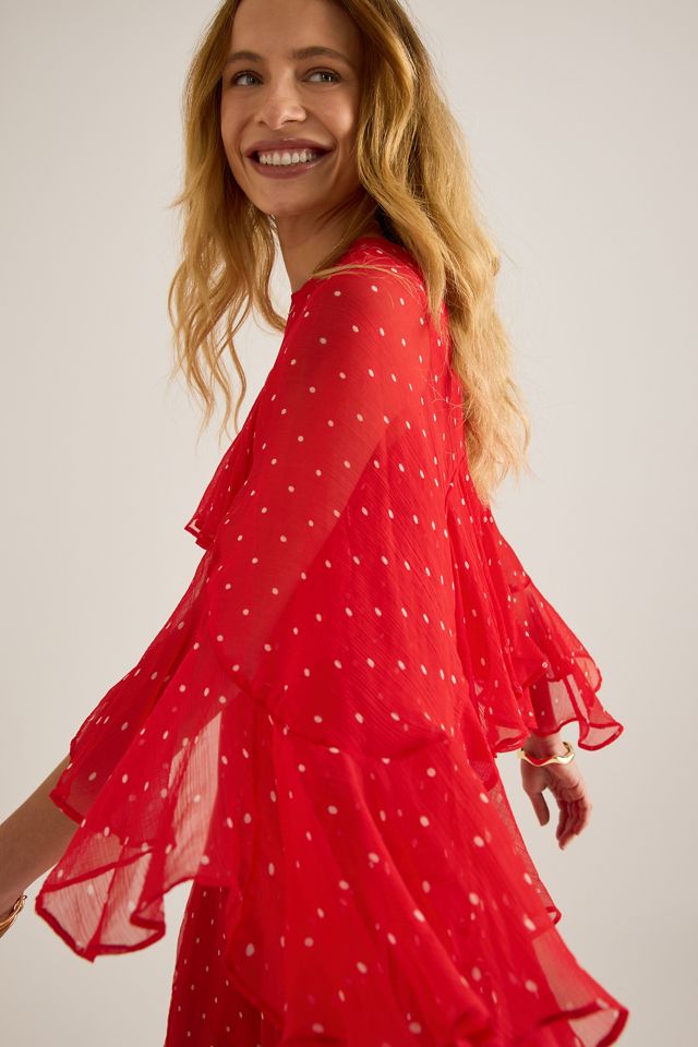 Queens of Archive Aria Chiffon Maxikleid #3