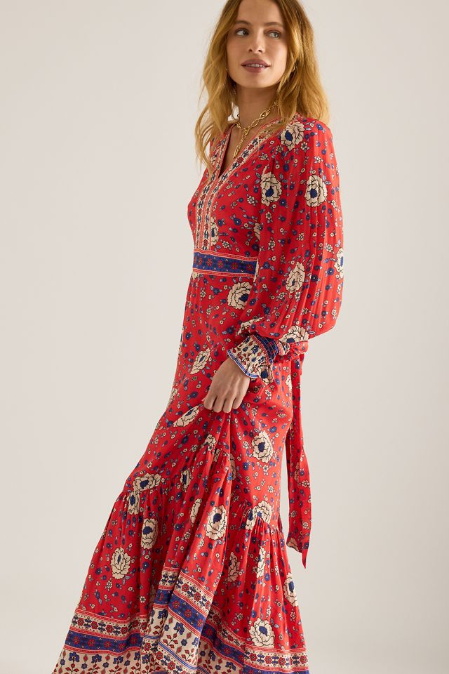 Queens of Archive Maggie Floral Maxi Dress #4