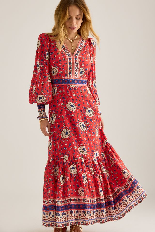 Queens of Archive Maggie Floral Maxi Dress #2
