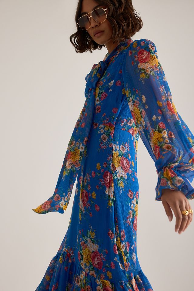 Queens of Archive Marnie Floral Midi Dress #3