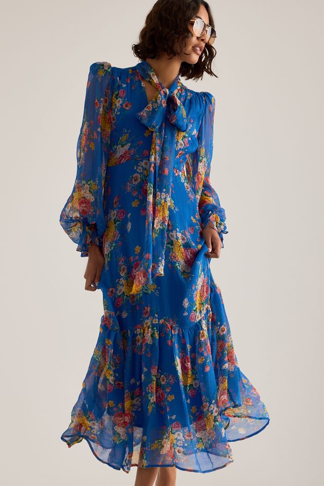 Queens of Archive Marnie Floral Midi Dress #1
