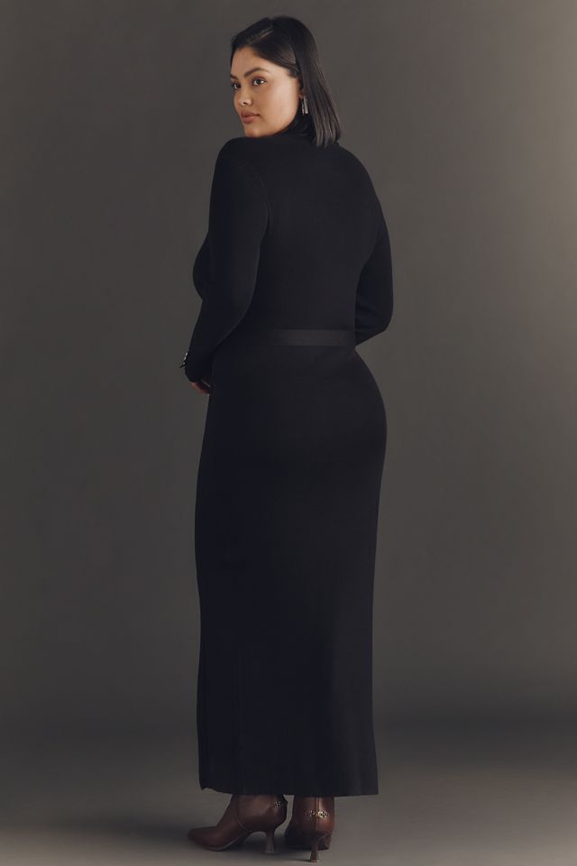 Eloquii Plus Quarter-Zip Maxi Sweater Dress #2