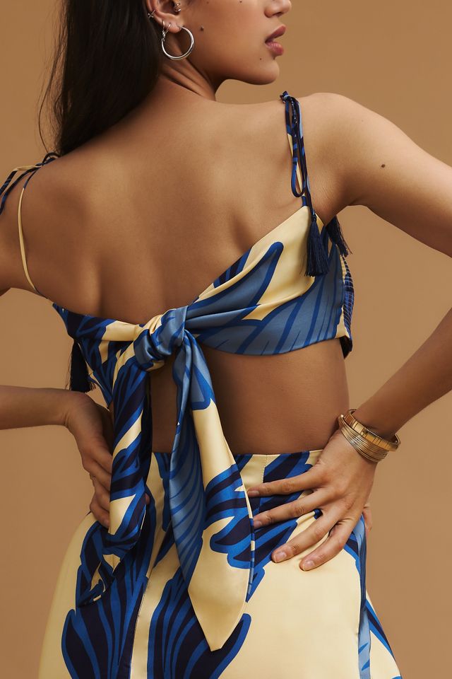Eugenia Fernndez Printed Cutout Maxi Dress | Anthropologie