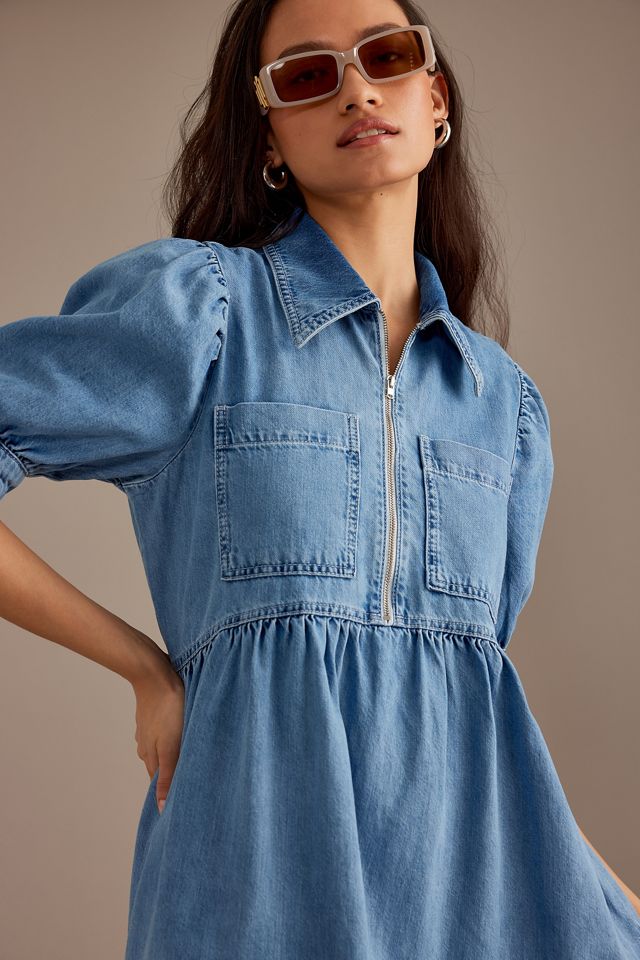 ALIGNE Gabriella Puff-Sleeve Midi Dress #2