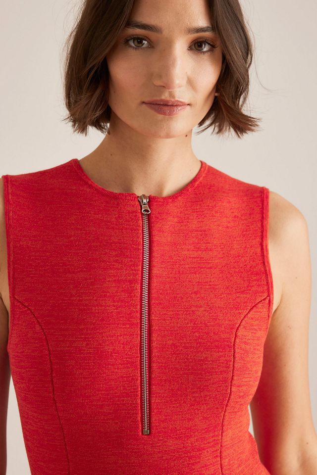 Vestido Midi ALIGNE Vida con Cremallera en el Cuello #5