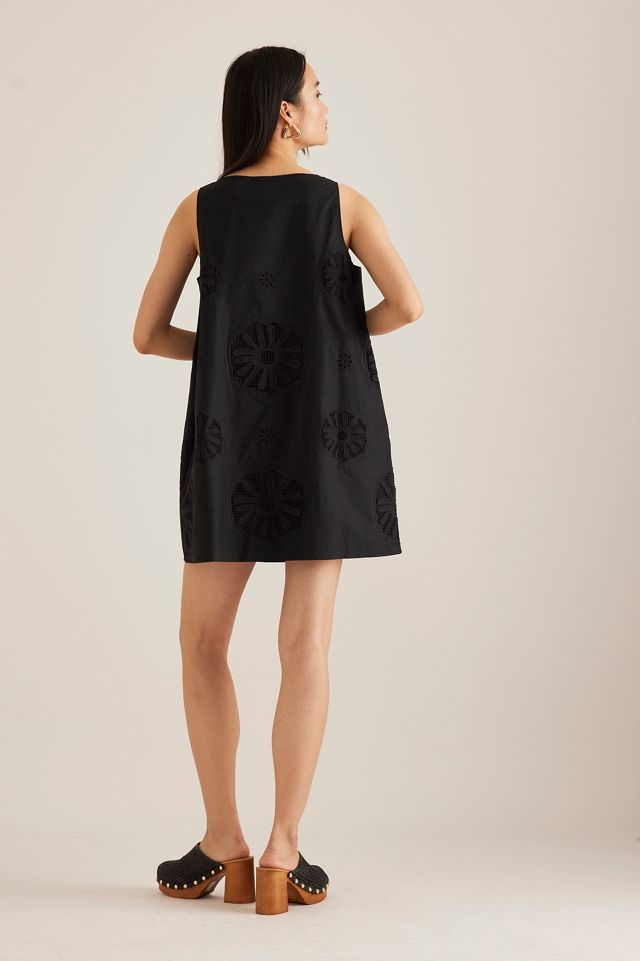 ALIGNE Vestido Mini Belle sin Mangas de Broderie #1