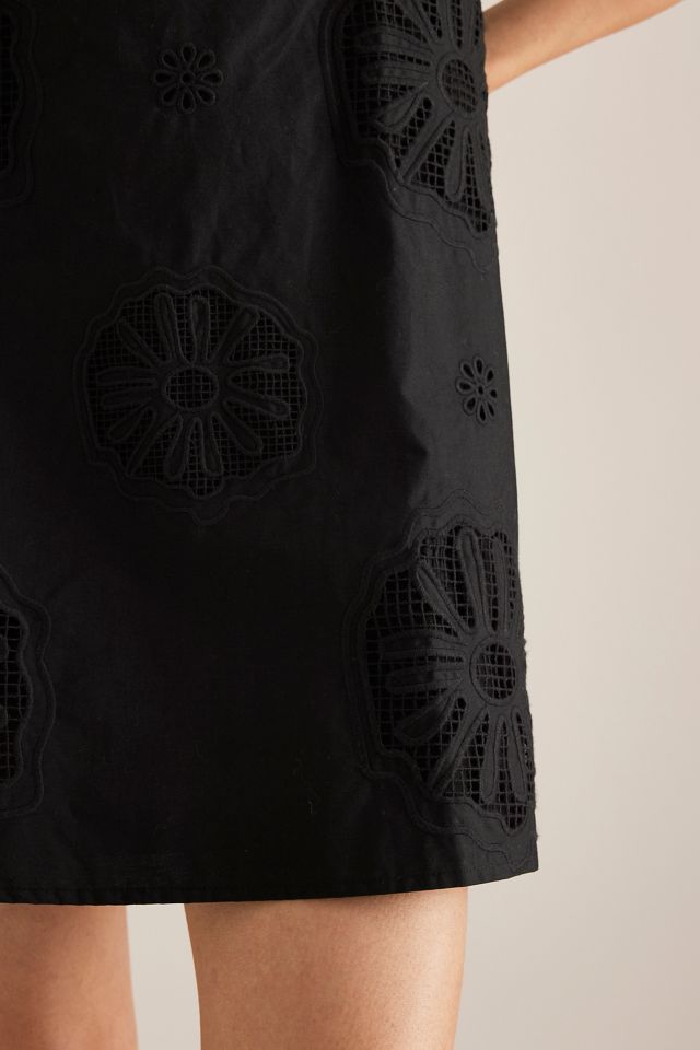 ALIGNE Vestido Mini Belle sin Mangas de Broderie #4