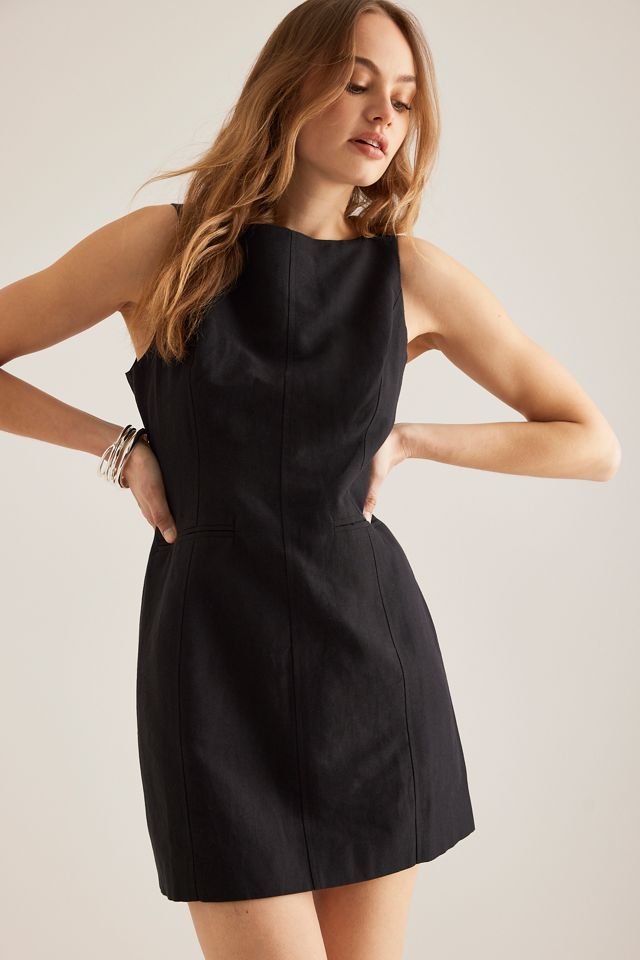 ALIGNE Lyra Sleeveless Linen Mini Dress #3