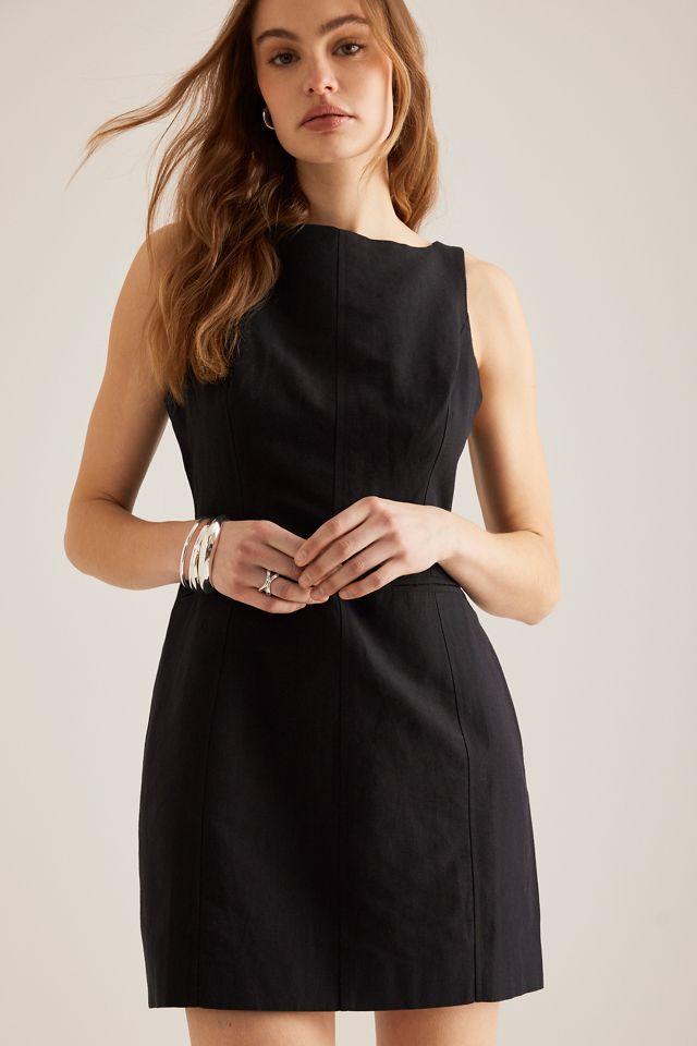 ALIGNE Lyra Sleeveless Linen Mini Dress #4