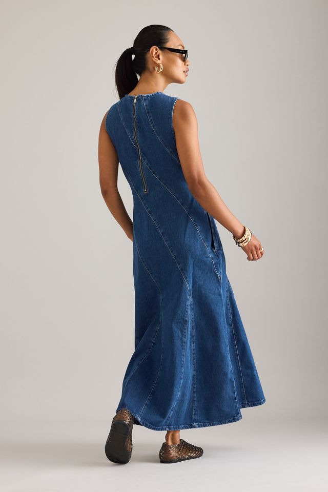 ALIGNE Vestido Midi de Denim Raven #2