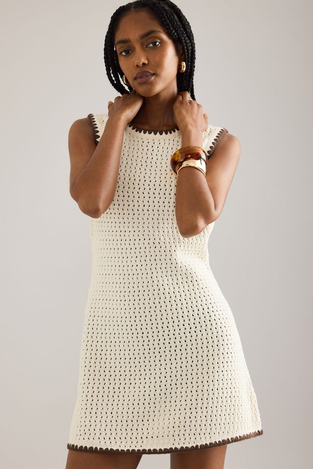 ALIGNE Vestido Mini de Ganchillo Immy #5
