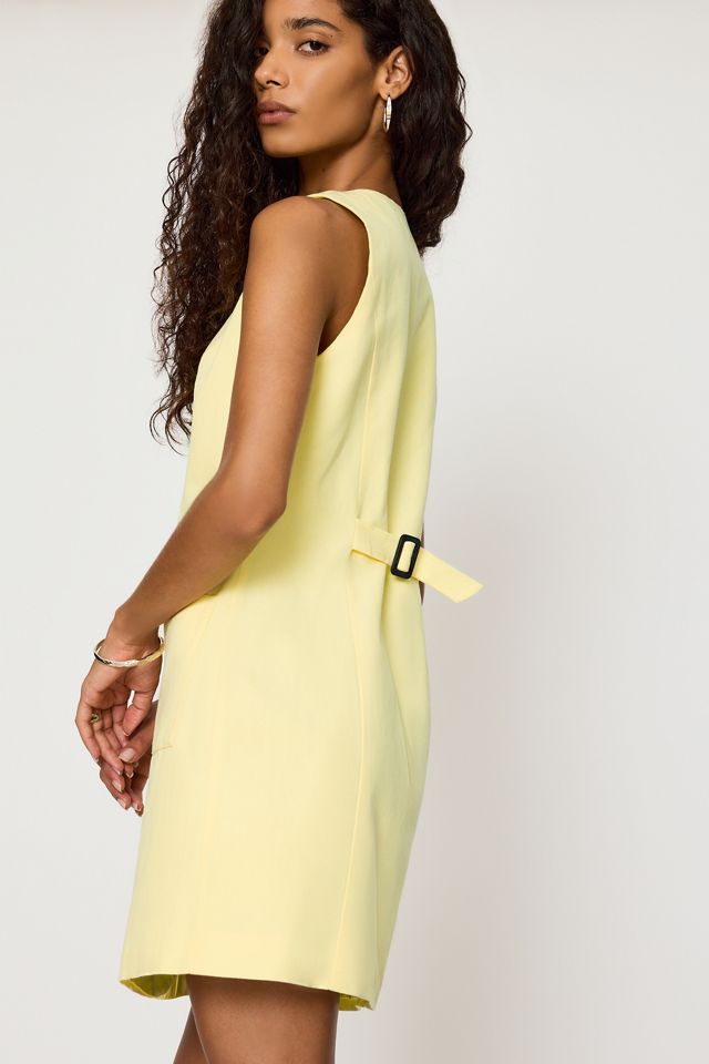 ALIGNE Leah Linen-Blend Sleeveless Mini Dress #1