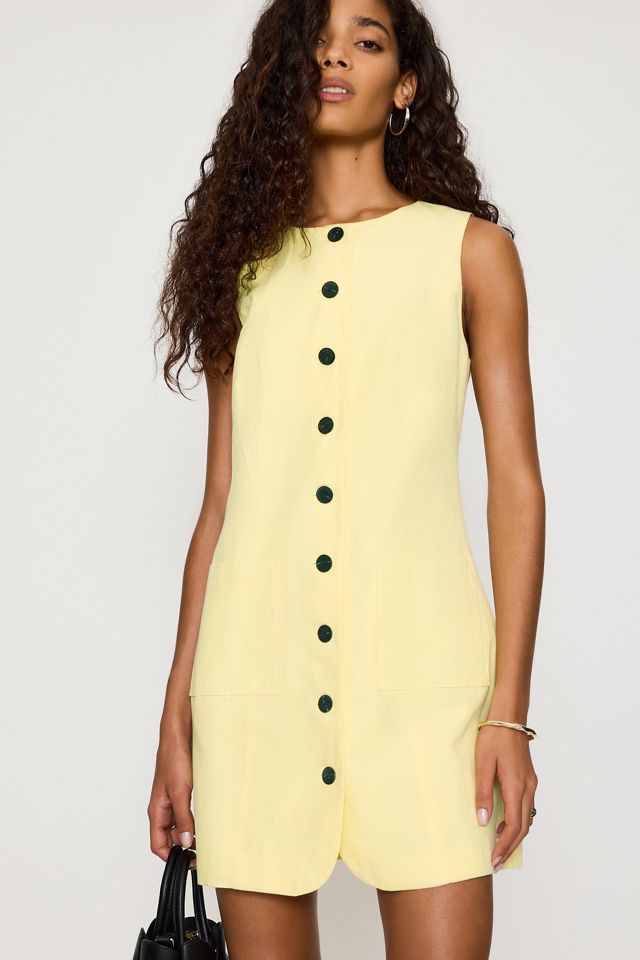 ALIGNE Leah Linen-Blend Sleeveless Mini Dress #3