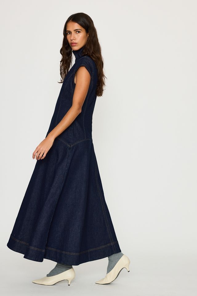 Abito Maxi in Denim Monroe ALIGNE #1