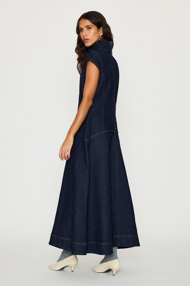 Abito Maxi in Denim Monroe ALIGNE #4