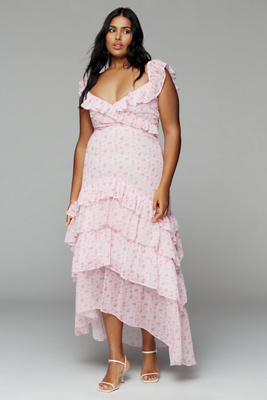 Bellara Plus Tiered Ruffle Midi Dress