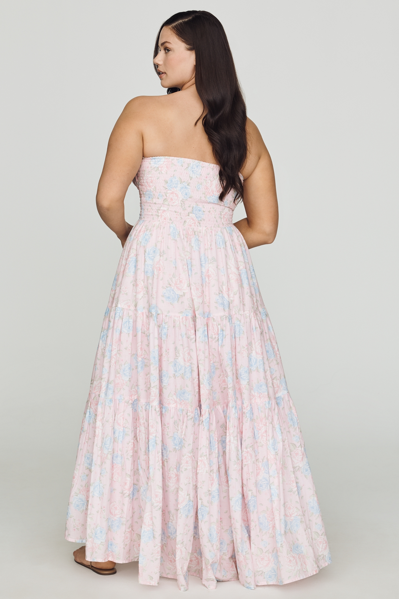 Amy Jane London Posey Cotton Strapless Dress