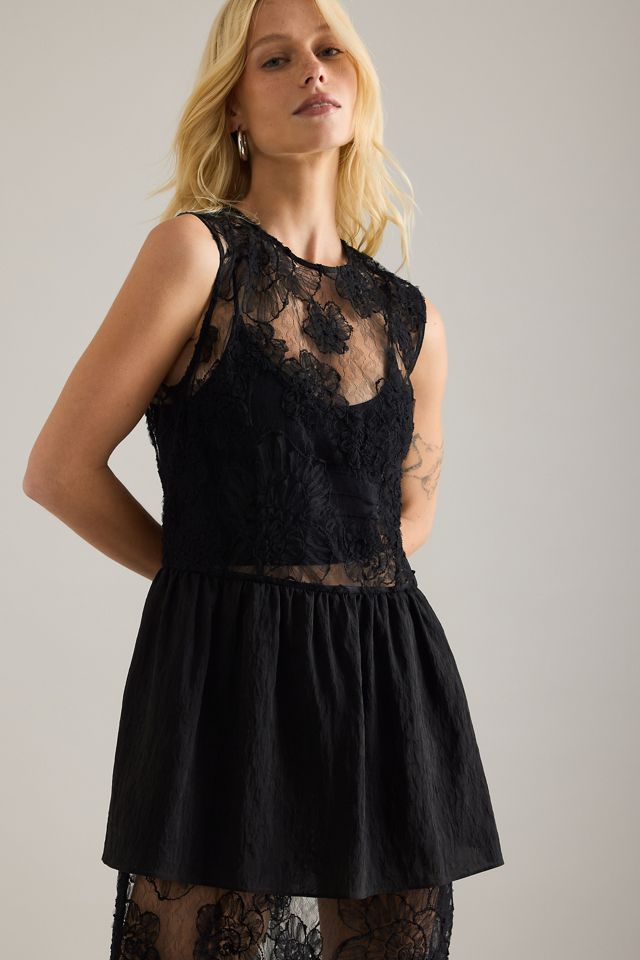 Baum und Pferdgarten Vestito Midi Antonie in Pizzo Floreale #2