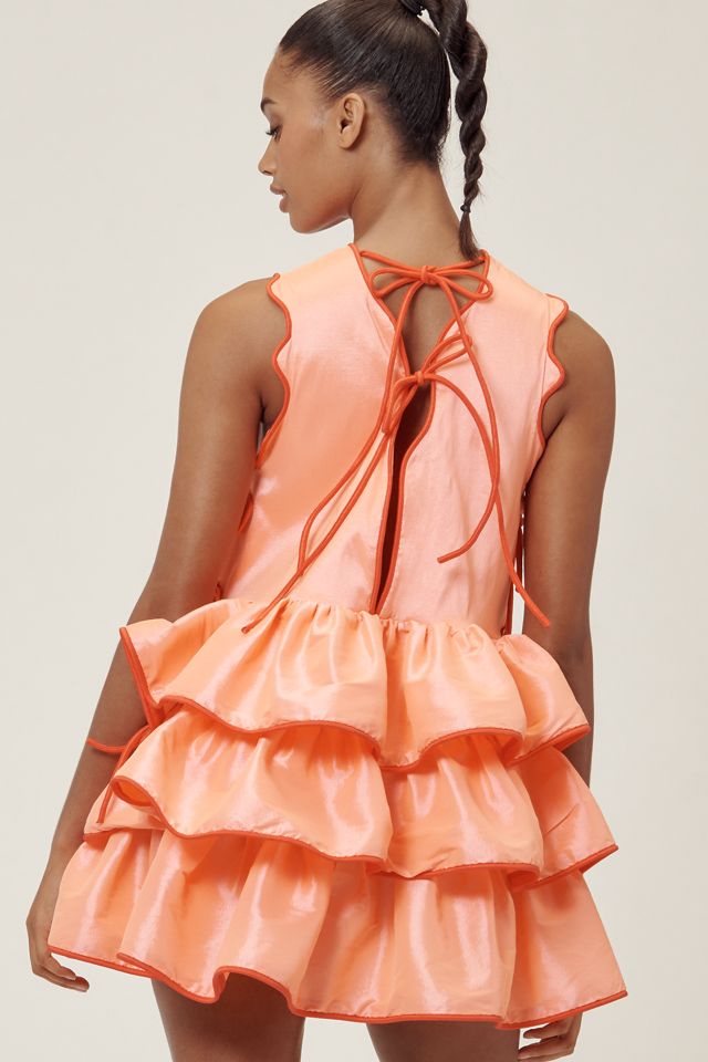Celia B Pilar Sleeveless Ruffle Mini Dress #1