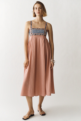 Celiab Petite Lola Midi Dress In Multi