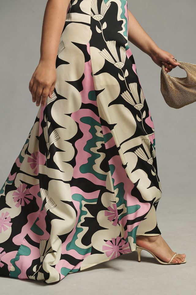 Oopscool Graphic Print Dress #9