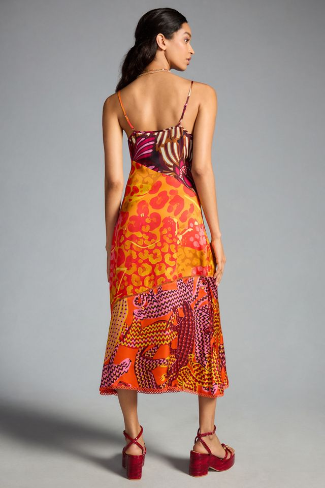 Farm Rio x Anthropologie Printed Slip Dress | Anthropologie