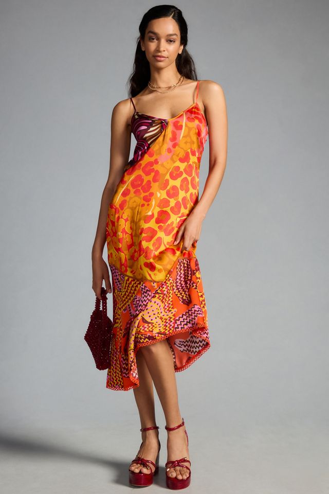 Farm Rio x Anthropologie Printed Slip Dress #1
