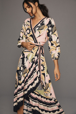 burnout velvet dress long sleeve Angela Mulberry Velvet Burnout Long Sleeve Maxi Dress - XS Size - Women's Dresses