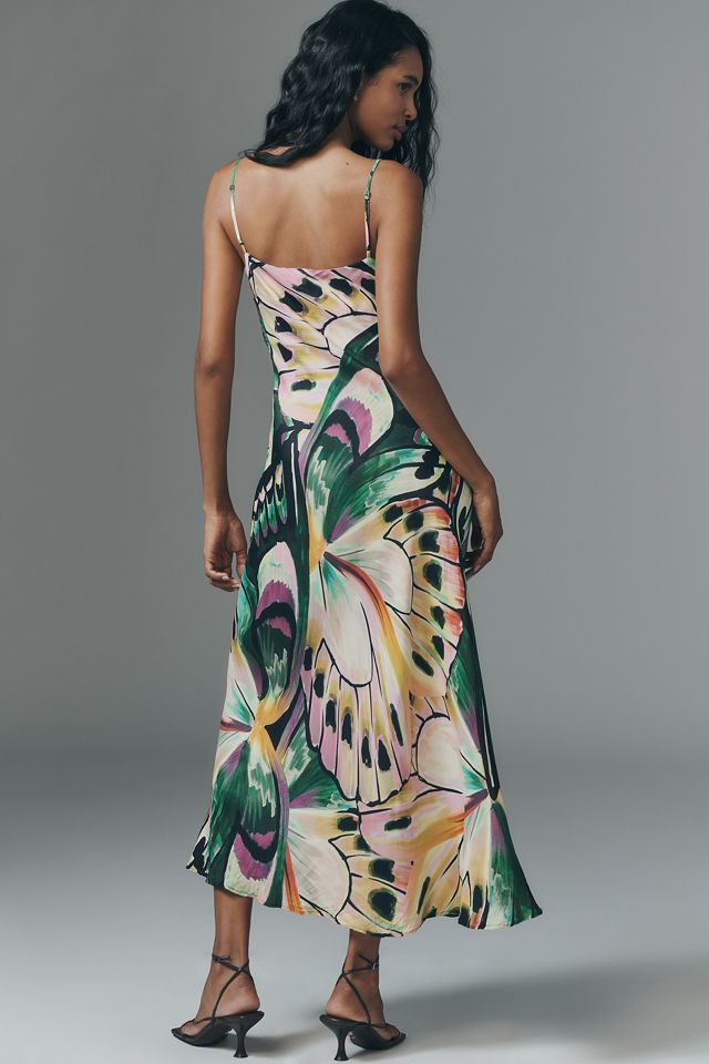 Farm Rio x Anthropologie Maxi Slip Dress