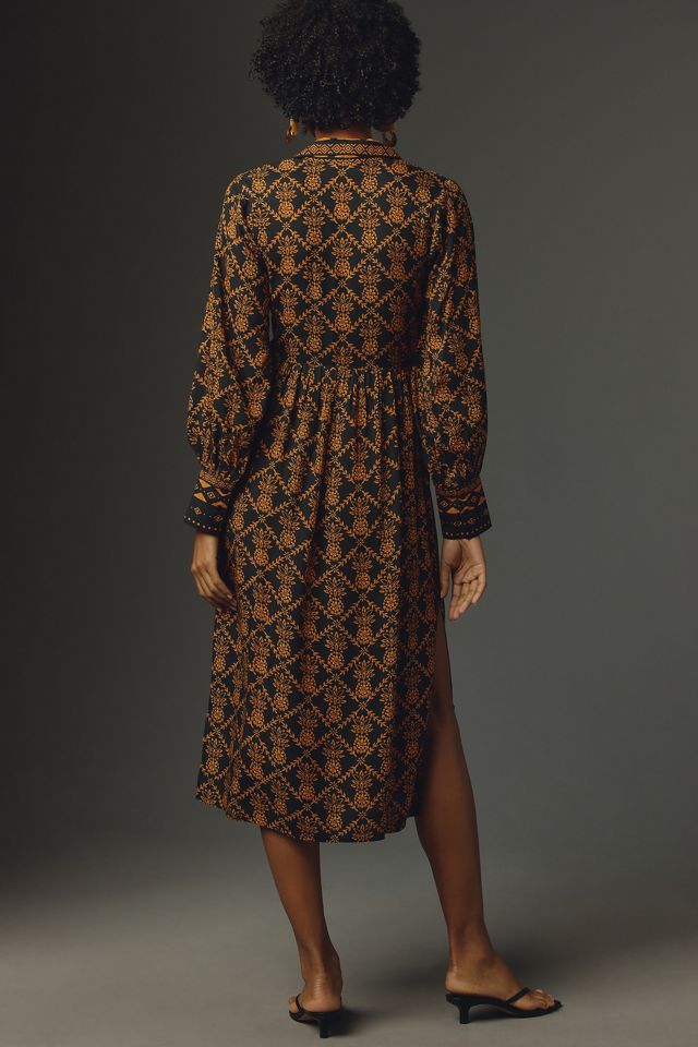 mock neck midi dress long sleeve Pastel Mockneck Long Sleeve Midi Dress XL