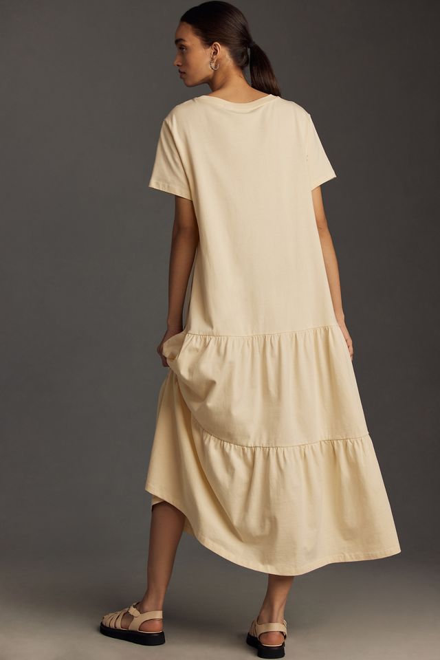 Farm Rio Short-Sleeve Tiered T-Shirt Midi Dress #2