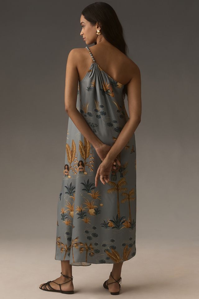 Farm Rio x Anthropologie One-Shoulder Maxi Dress #2