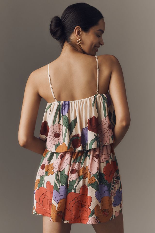 Farm Rio Tiered Floral Mini Dress #2