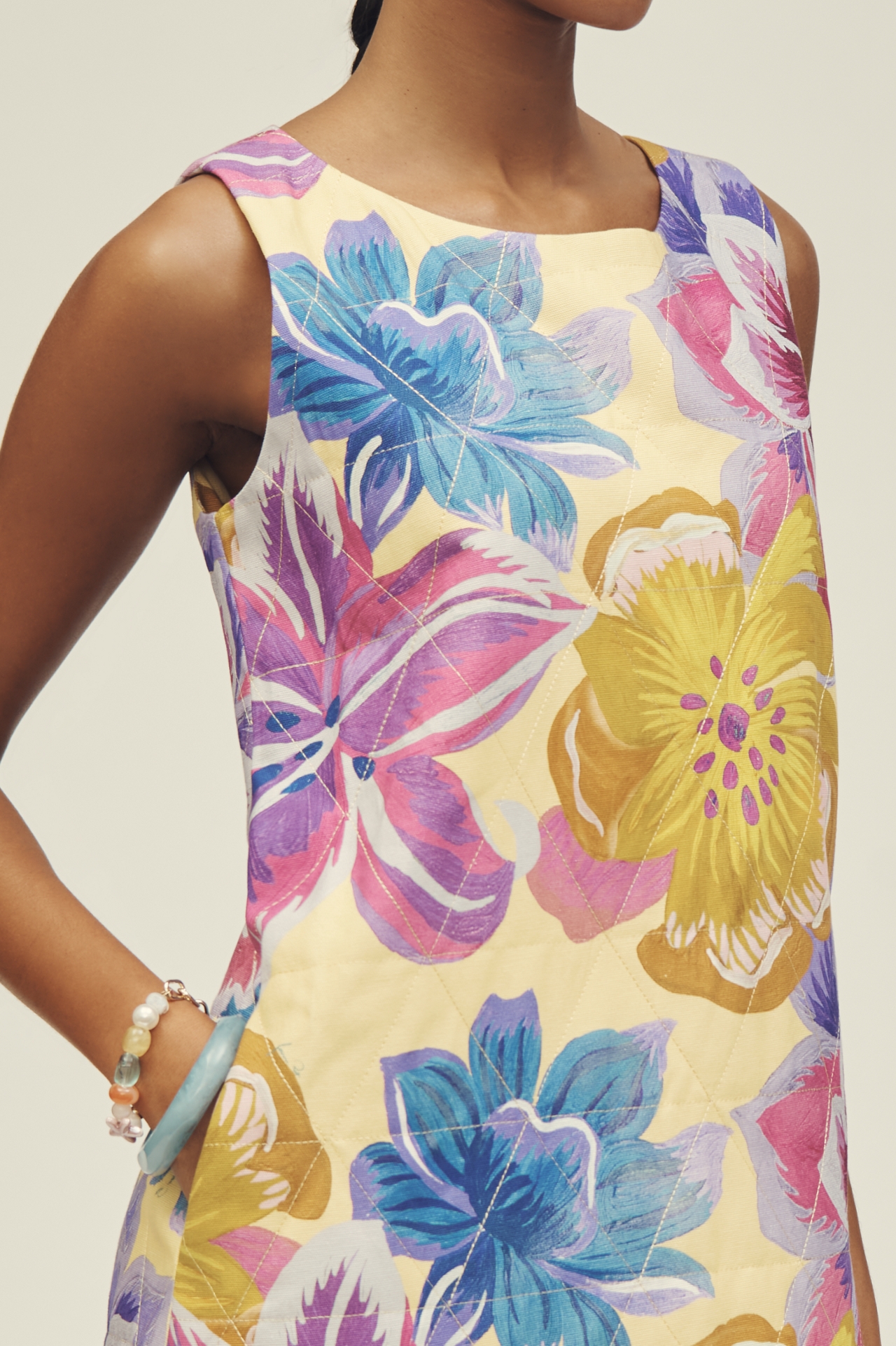 Farm Rio x Anthropologie Sleeveless Mini Shift Dress
