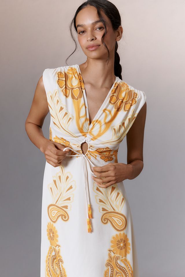 Farm Rio x Anthropologie Sleeveless V-Neck Maxi Dress #2