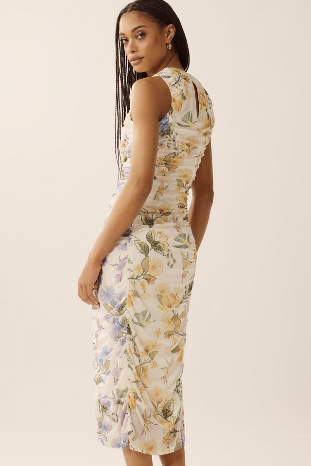 Farm Rio x Anthropologie Sleeveless Mesh Midi Dress #1