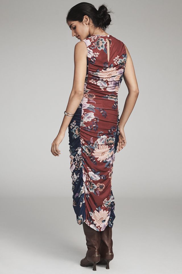 Farm Rio x Anthropologie Sleeveless Mesh Midi Dress #2