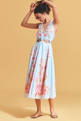 The Somerset Maxi Dress: Sleeveless Linen Blend Edition